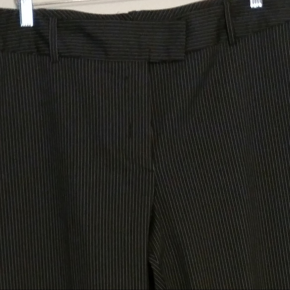 Worthington Size 18 black with white stripe pants
